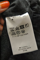 COMOLI コットンネル テーパードパンツ