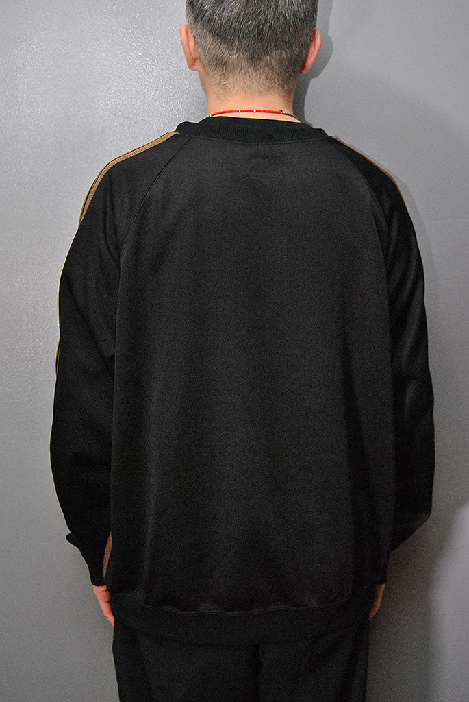 Needles Track Crew Neck Shirt - Poly Smooth JEANS FACTORY別注