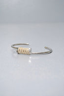 JIL SANDER SILVER BANGLE