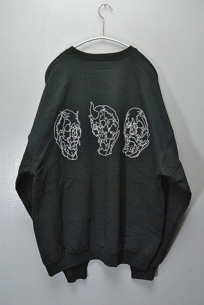 WACKO MARIA 56 TATTOO STUDIO CREW NECK SWEAT SHIRT