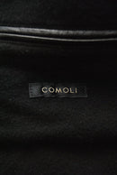 COMOLI レザー ジップブルゾン
