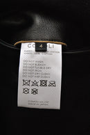 COMOLI レザー ジップブルゾン