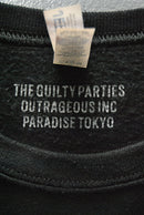 WACKO MARIA GUILTY PARTIES LOGO SWEATSHIRT