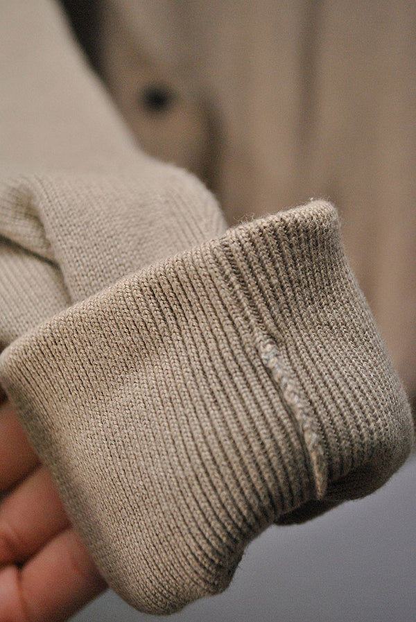 A.PRESSE Cotton Knit Polo Collar Cardigan A.PRESSE Cotton Knit Polo Collar Cardigan
