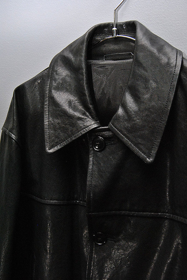 sideB　comoli ラムレザーコート sideB comoli ラムレザーコート COMOLI “Lamb Leather Coat