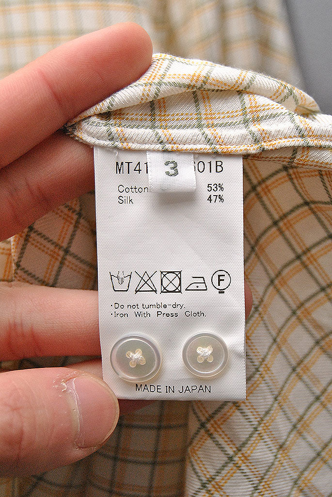 MAATEE&SONS LIAN C/S CHECK SHIRT