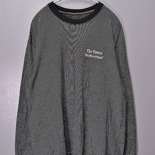The Ennoy Professional L/S Border T-Shirt