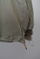 is-ness BALLOON STRIPES LONG SLEEVE T SHIRT