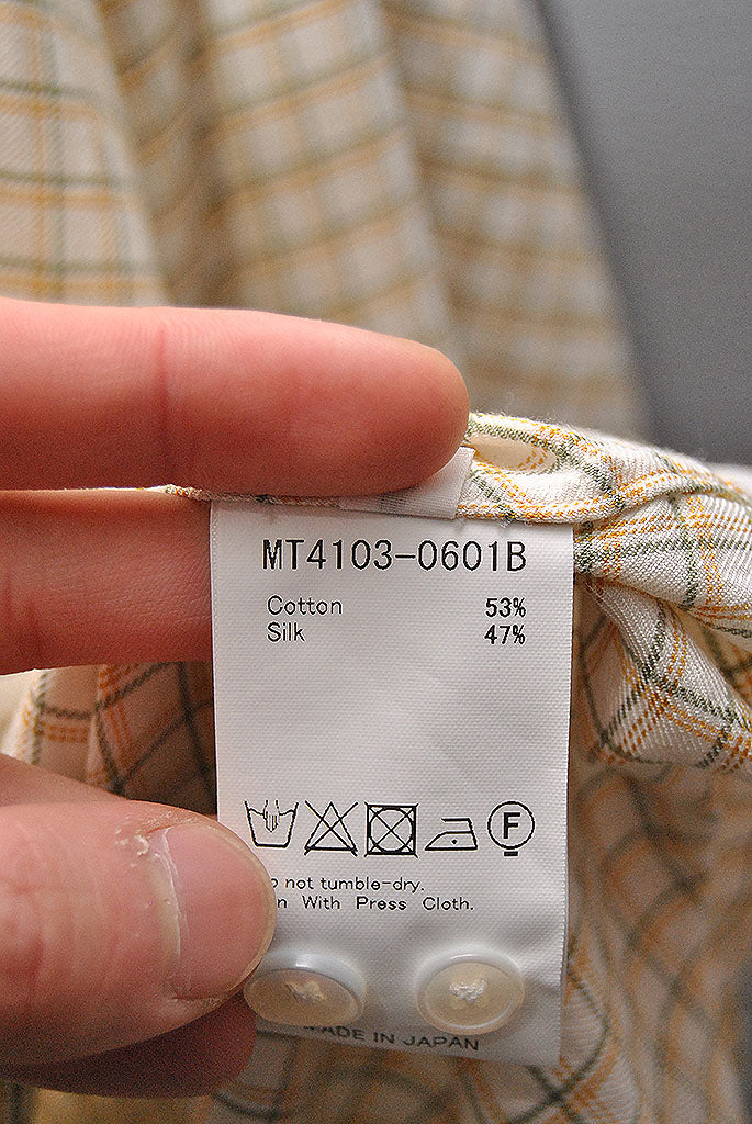 MAATEE&SONS LIAN C/S CHECK SHIRT