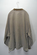 is-ness BALLOON STRIPES LONG SLEEVE T SHIRT