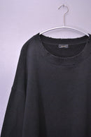 UNDERCOVER オーバーサイズ ダメージ加工スウェット