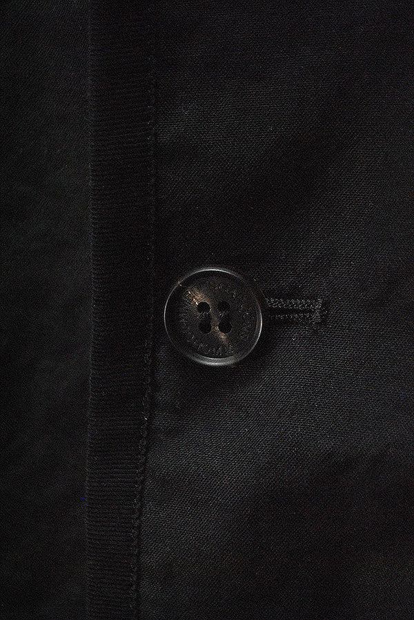 COMME des GARCONS HOMME コットンラミーノーカラージャケット