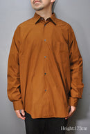 Graphpaper BROAD L/S REGULAR COLLAR SHIRT