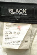 BLACK COMME des GARCONS ポリエステルパンツ