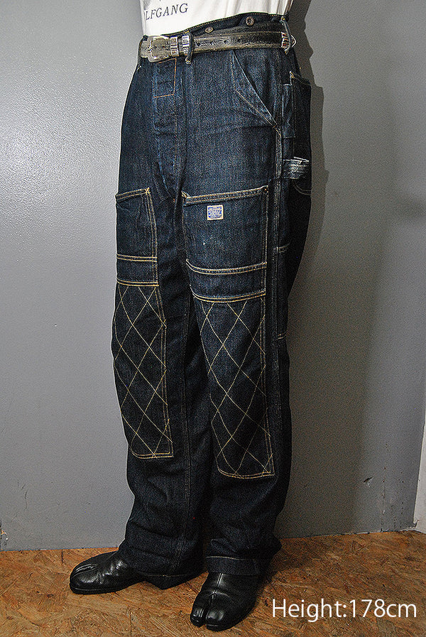KAPITAL DENIM LUMBER PANTS