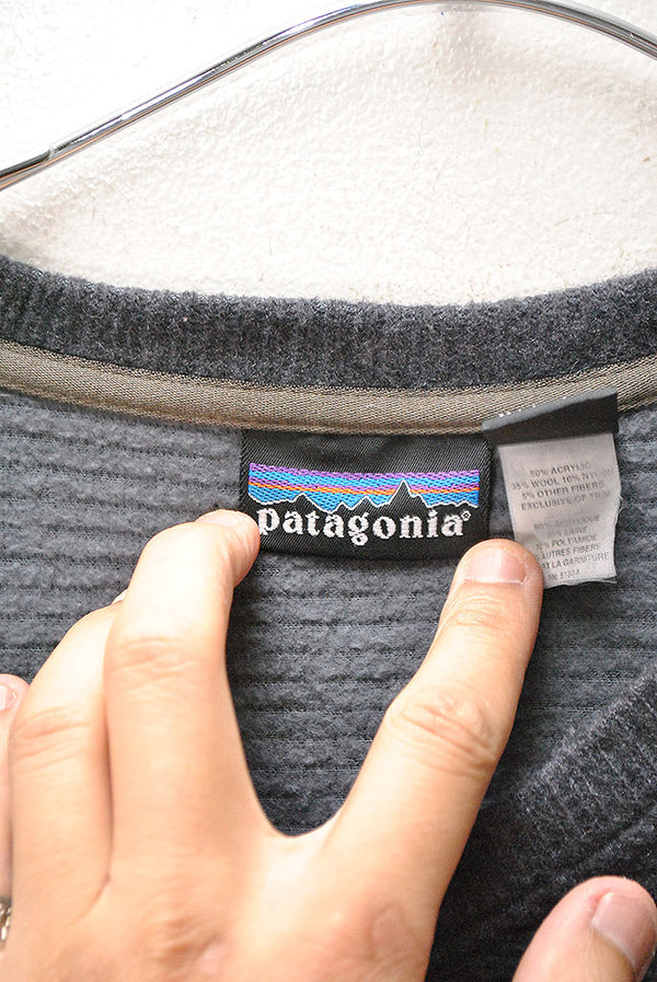 patagonia ウールフットボールシャツ