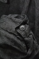 COMOLI リネンベルテッドジャケット