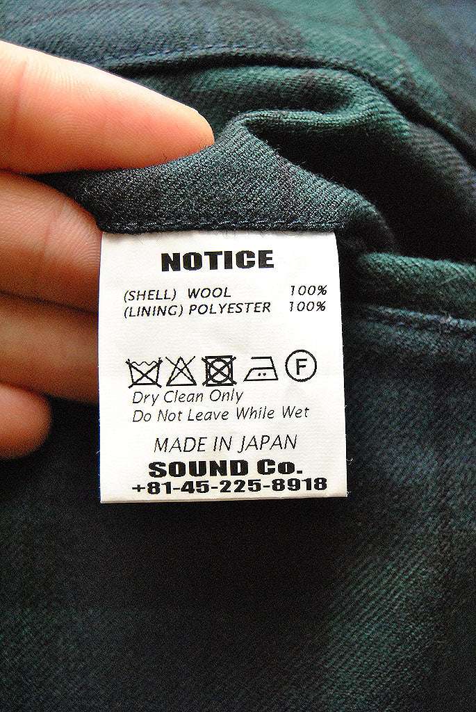 Soundman × DRESS & ARCHIVES Clarke Black Watch