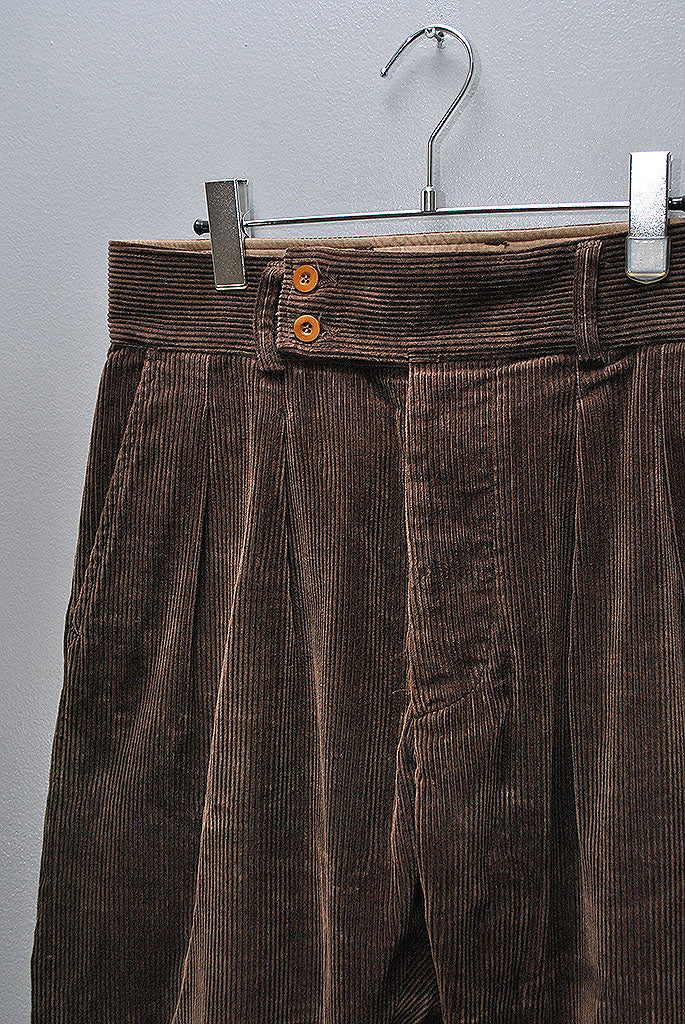 A VONTADE Corduroy 2tuck Pant