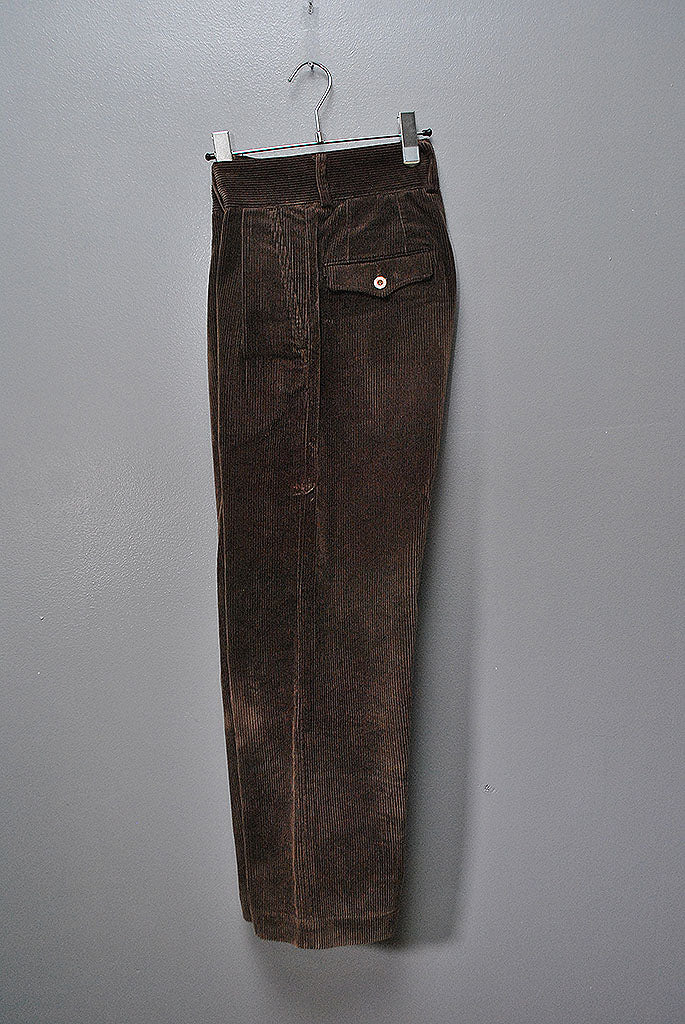 A VONTADE Corduroy 2tuck Pant