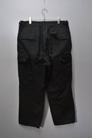 COMOLI ブラックデニム B.D.U パンツ