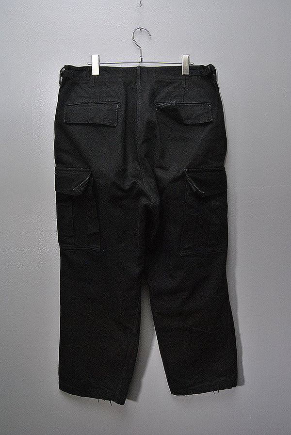 COMOLI ブラックデニム　B.D.U パンツ サイズ2 Z01-03005 COMOLI ブラックデニム B.D.U パンツ サイズ2 Z01-03005 COMOLI