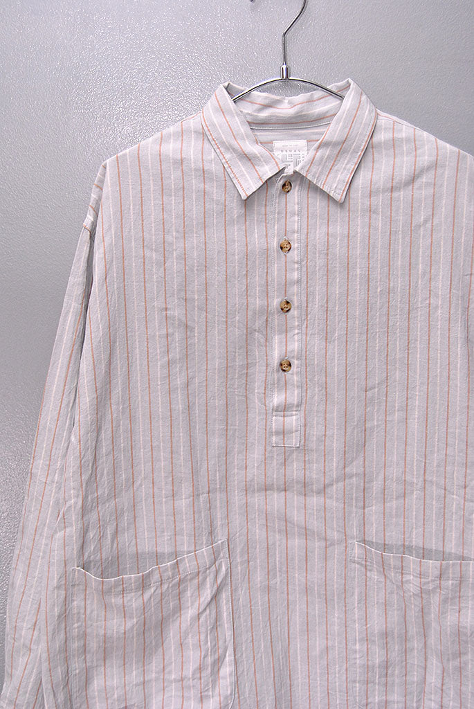 USUAL THINGS SCRUTINY Pull Over Summer L/S Shirt