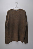 COMOLI 車輪梅ガンジーニット