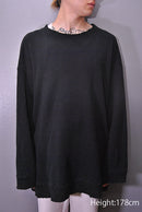 UNDERCOVER オーバーサイズ ダメージ加工スウェット