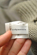 crepuscule wholegarment v-neck P/O