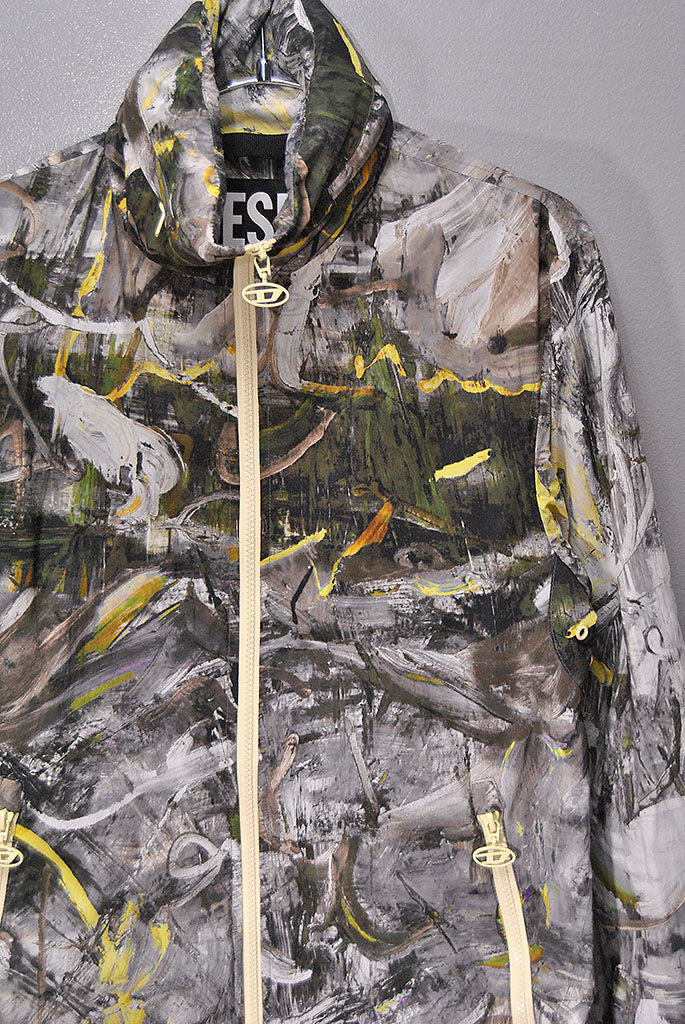 DIESEL  J WARREL PRINT JACKET