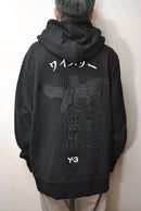 Y-3 U CRFT GRAPHIC HOODIE 暴走黒鴉