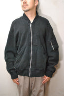 90’s FINESSE スウェットMA-1 ジャケット