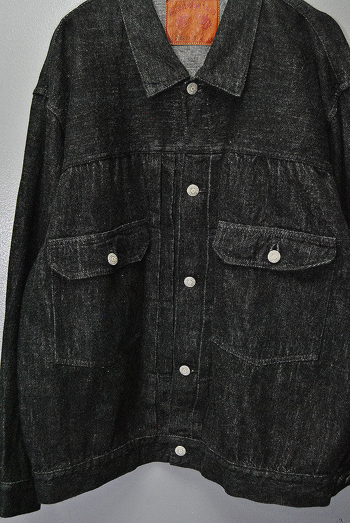 FULL COUNT 2102BKSS Type 2 Black Denim Jacket