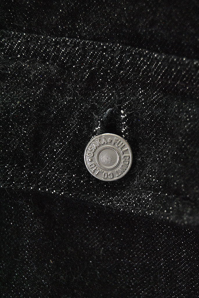 FULL COUNT 2102BKSS Type 2 Black Denim Jacket