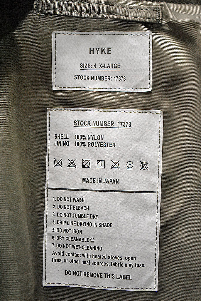 HYKE TYPE L-2A JACKET