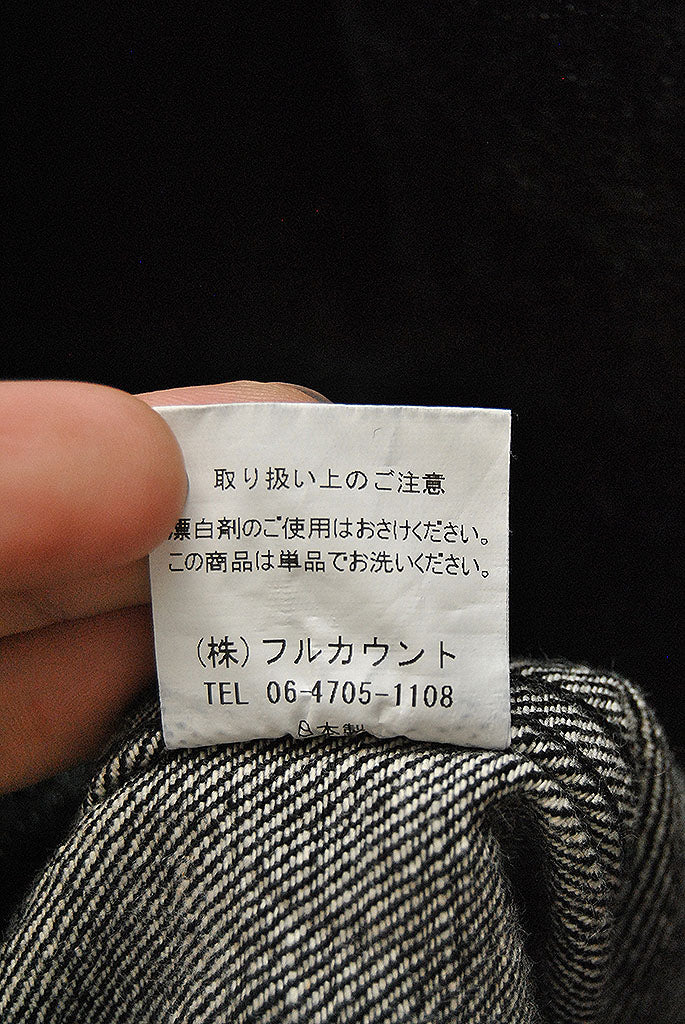 FULL COUNT 2102BKSS Type 2 Black Denim Jacket