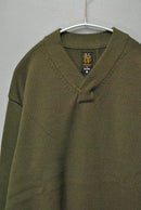 BATONER × Begin × SHIPS 畔編みVネックコマンドセーター