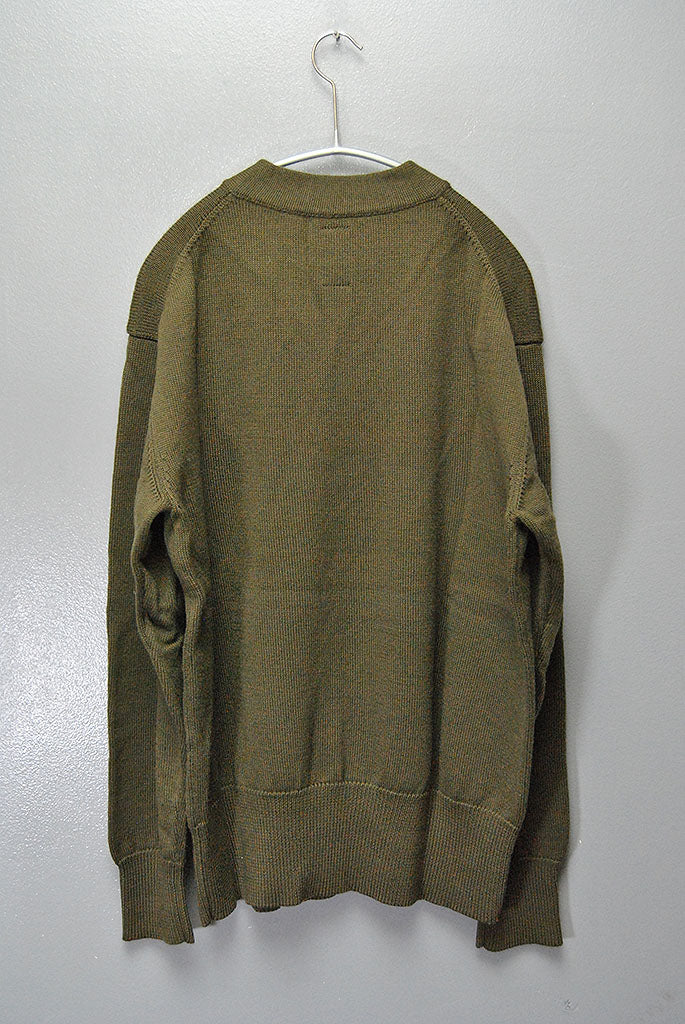 BATONER × Begin × SHIPS 畔編みVネックコマンドセーター