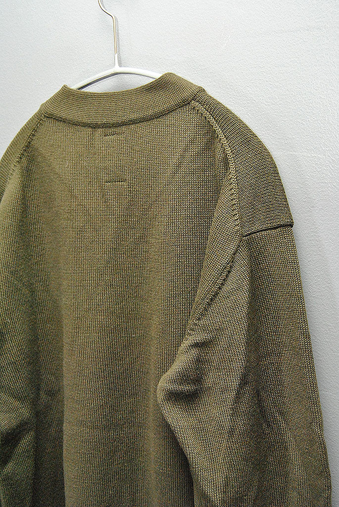 BATONER × Begin × SHIPS 畔編みVネックコマンドセーター