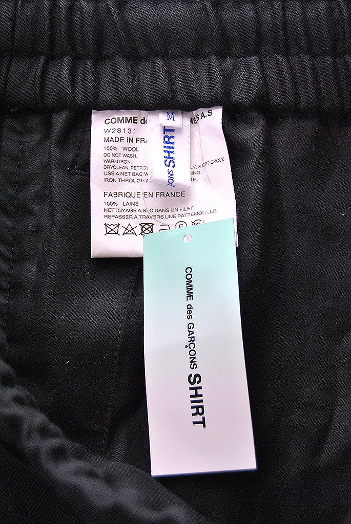 COMME des GARCONS SHIRT ウールイージーパンツ