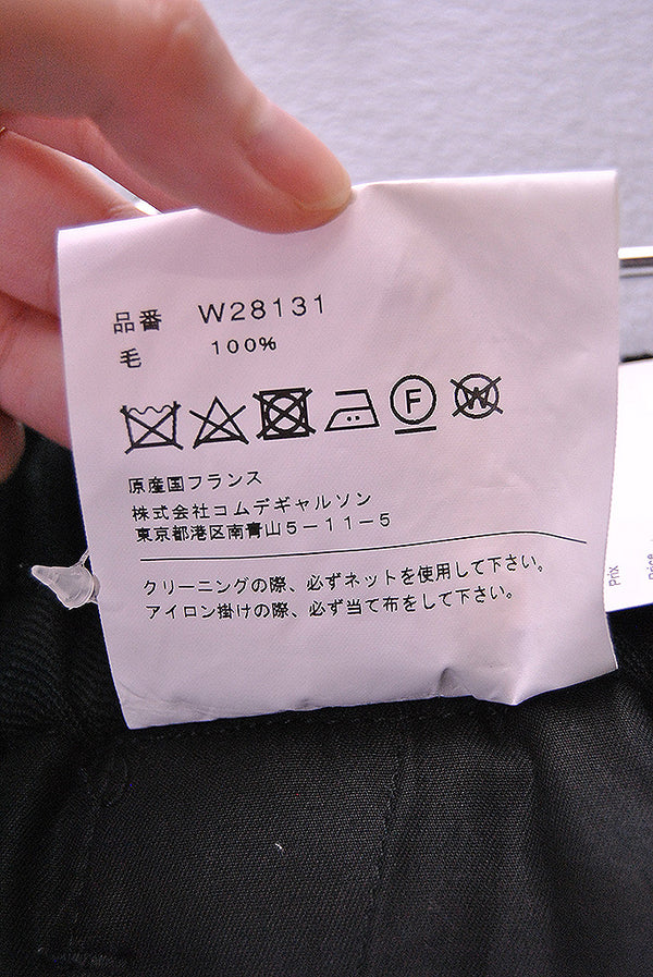 COMME des GARCONS SHIRT boys ウールパンツ サイズS COMME des GARCONS SHIRT boys ウールパンツ サイズS