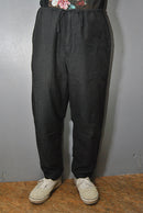 COMOLI コットンネル テーパードパンツ