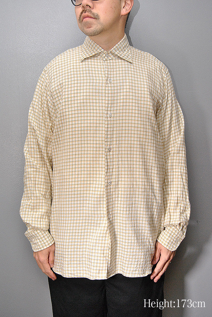 MAATEE&SONS LIAN C/S CHECK SHIRT