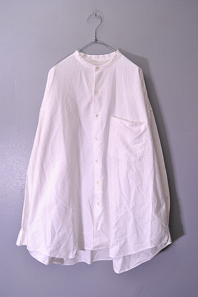 Graphpaper Oxford Oversized Band Collar Shirt