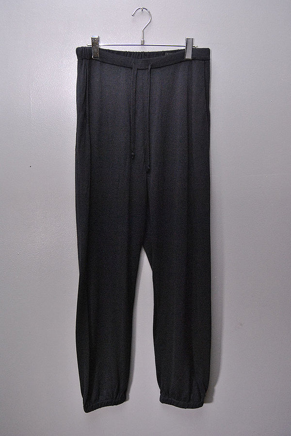 COMOLI カシミヤシルクニットパンツ #NAVY