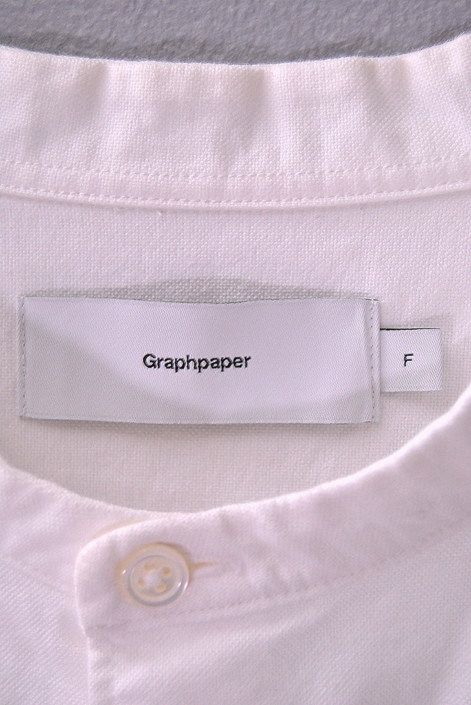 Graphpaper Oxford Oversized Band Collar Shirt