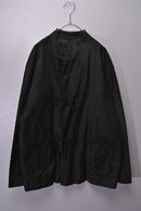 COMOLI コットンサテン スタンドカラージャケット