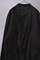 COMOLI コットンサテン スタンドカラージャケット