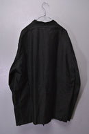 COMOLI コットンサテン スタンドカラージャケット